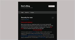 Desktop Screenshot of donocallaghan.com